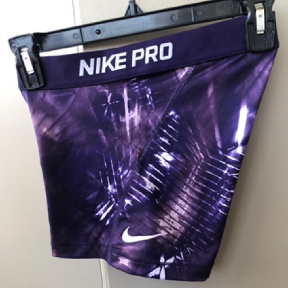 SOLD!! Purple Nike Pro Spandex